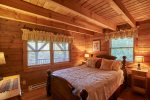 Guest room with a queen on the main level
